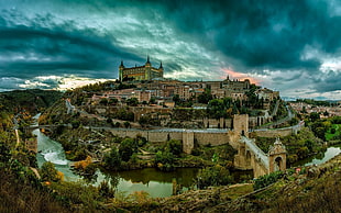 brown architecture, photography, landscape, Toledo, city HD wallpaper