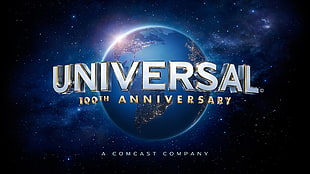 photo of Universal 100th Anniversary illustration HD wallpaper