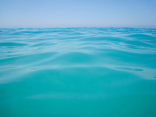 blue ocean water