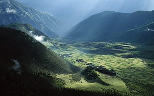 landscape photography of mountain, landscape, Tibet, nature HD wallpaper