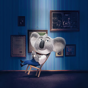Koala cartoon character HD wallpaper