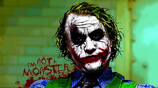 Heath Ledger as Joker HD wallpaper