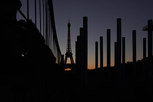 silhouette photo of high-rise buildings