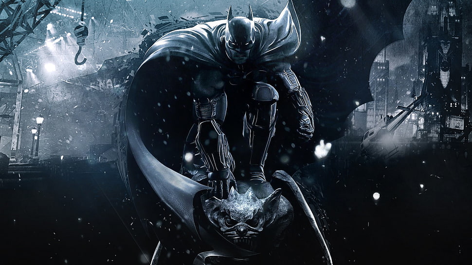 Batman illustration HD wallpaper