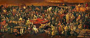 painting of people
