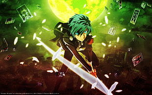 male anime character 3D wallpaper, anime, Persona 3