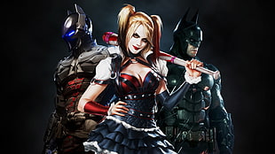 Batman: Arkham Knight, Harley Quinn, Batman, video games HD wallpaper
