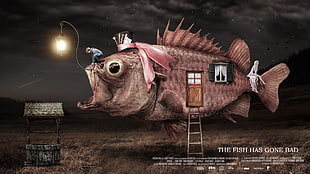 The Fish has Gone Bad wallpaper, fish, movies, Anglerfish