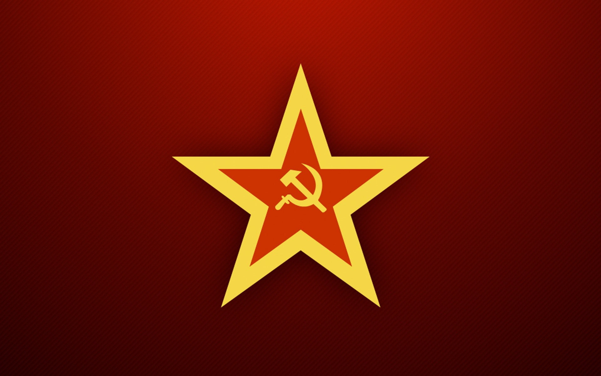 yellow and red star, USSR, Soviet Union, Russia, flag