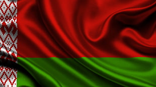 Belarus,  Satin,  Flag