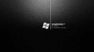 Windows 7 64 edition text HD wallpaper