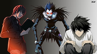 L, Kira, and Ryuk, Ryuk, Yagami Light, Death Note