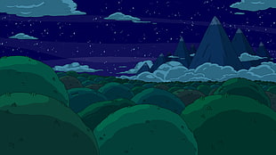 Adventure Time scene, Adventure Time, cartoon