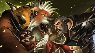 Lycanthrope and Lone Druid Dota 2