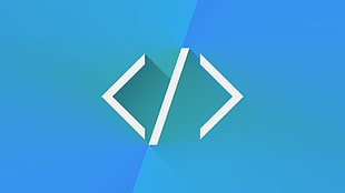 white and teal logo