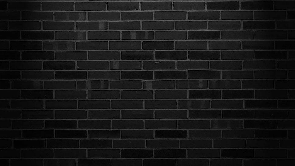 gray brick wall HD wallpaper