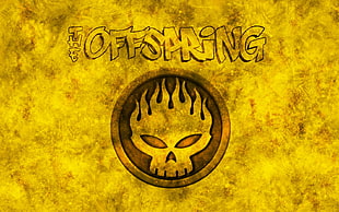 The Offspring logo HD wallpaper