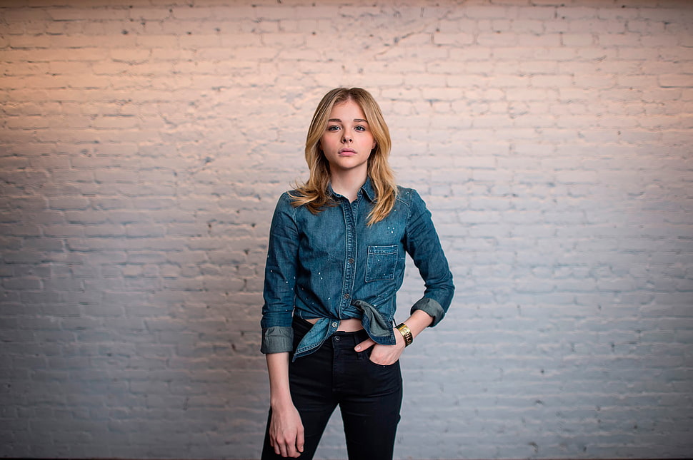 Chloe Moretz HD wallpaper