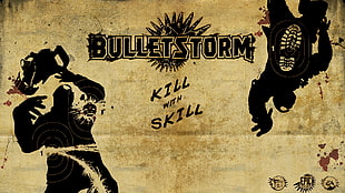 Bullet Storm poster HD wallpaper