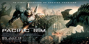 Pacific Rim movie poster, Pacific Rim, movies, movie poster HD wallpaper