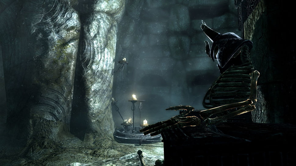 game application gameplay screenshot, The Elder Scrolls V: Skyrim, PC gaming HD wallpaper