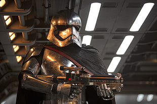 Star Wars Stormtrooper, Star Wars, Star Wars: The Force Awakens, Captain Phasma HD wallpaper