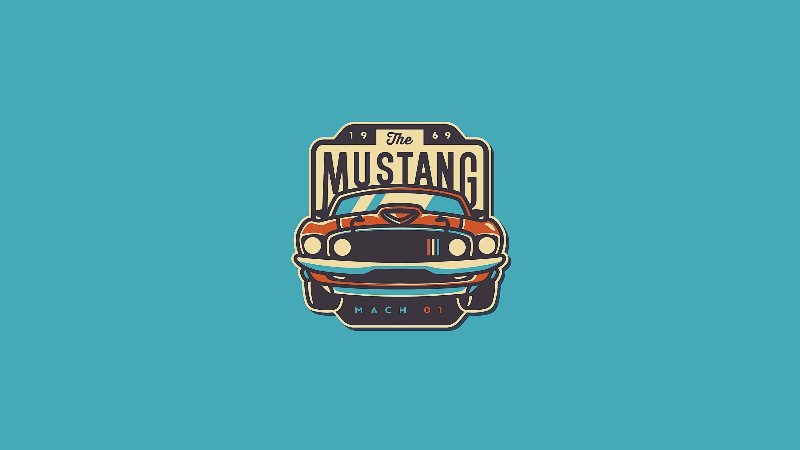 Download Treat Yourself To The Latest iPhone Featuring A Mustang Logo  Wallpaper | Wallpapers.com