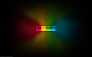 LED light, abstract, colorful HD wallpaper