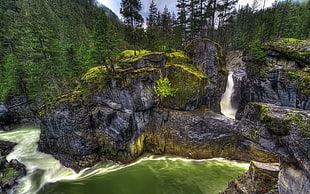 waterfalls, waterfall, nature, landscape, river