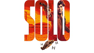 Solo digital wallpaper, Solo: A Star Wars Story, Alden Ehrenreich, 8k