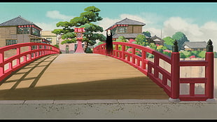 shinigami anime character, Studio Ghibli, Spirited Away HD wallpaper