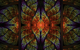 kaleidoscope painting HD wallpaper