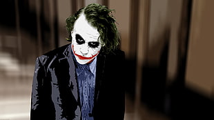The Joker 3D illustration
