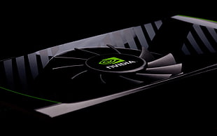 black Invidia graphics card box
