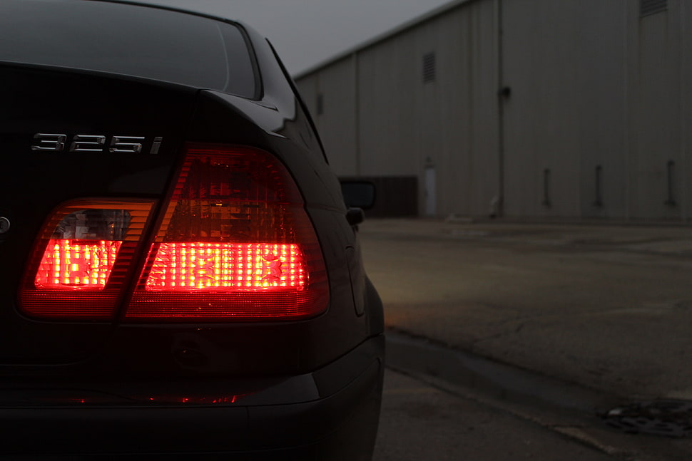 black and red car interior, BMW, BMW E46, e46, E-46 HD wallpaper
