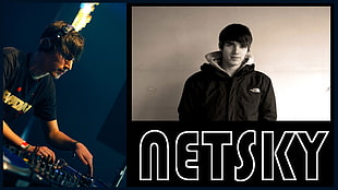 Netsky poster HD wallpaper