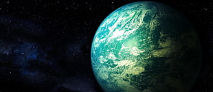 earth of solar system HD wallpaper