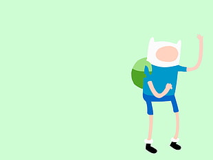 Finn the human illustration, Adventure Time, Finn the Human