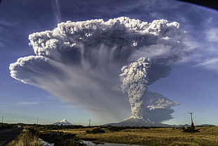 volcano ash, Calbuco Volcano, volcano, eruptions, Chile HD wallpaper