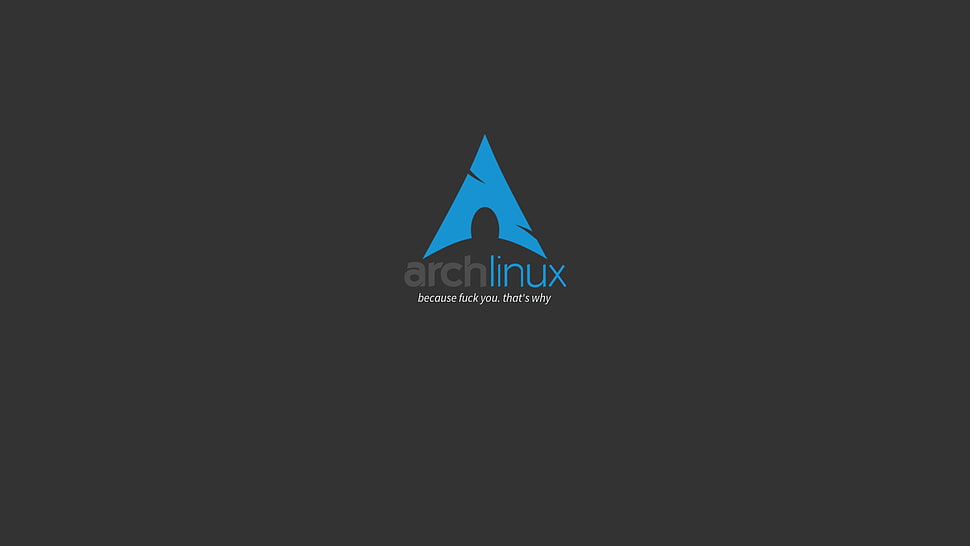 Arch Linux Logo Archlinux Linux Arch Linux Hd Wallpaper Wallpaper