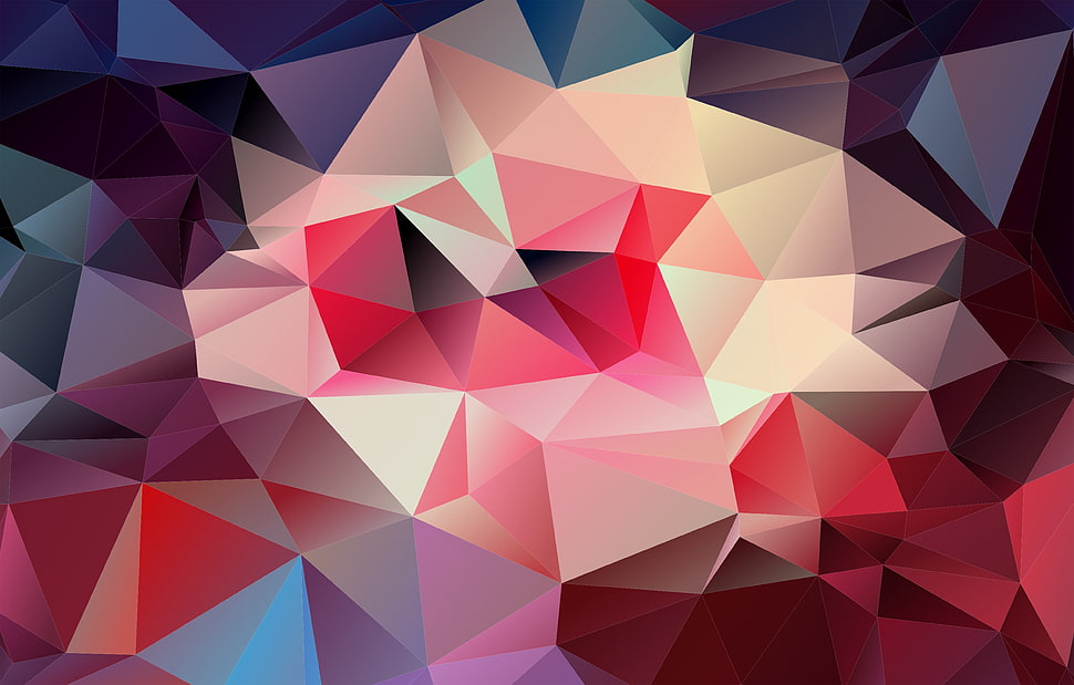 multicolored abstract painting, minimalism, pattern, digital art HD wallpaper