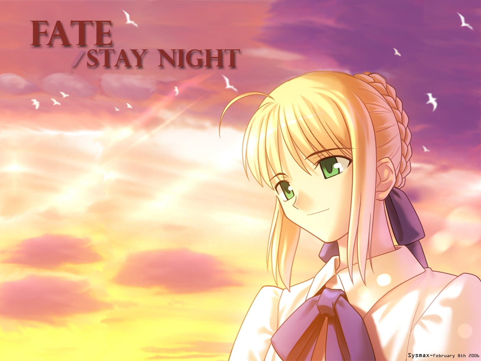 Sabre From Fate Stay Night Hd Wallpaper Wallpaper Flare