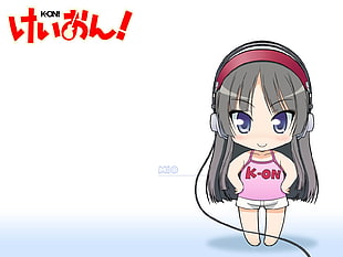 pink and gray girl anime character illustratoin