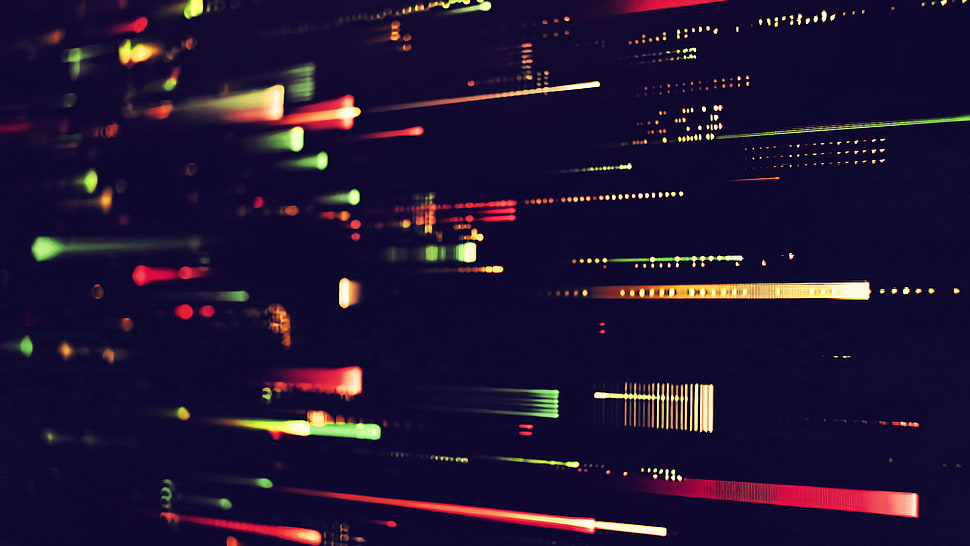 abstract, digital art, CGI, LEDs HD wallpaper