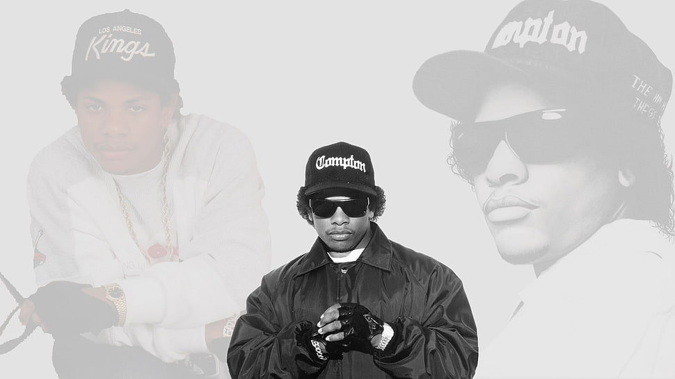 men's black leather jacket, N.W.A, Eazy-E HD wallpaper