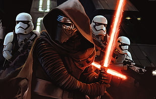 Star Wars Darth Vader and Stormtrooper wallpaper i
