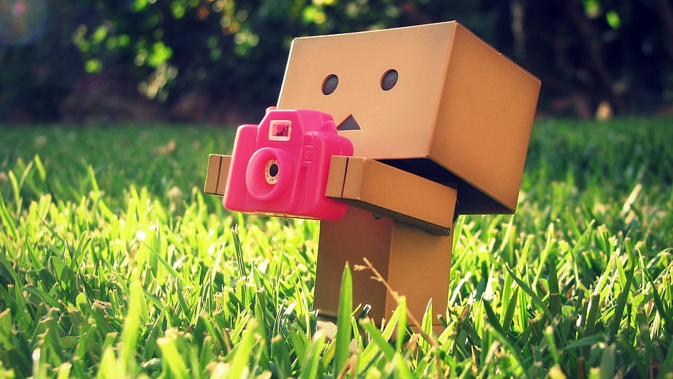 cardboard box HD wallpaper