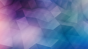 digital wallpaper, Polygons, Colorful, HD HD wallpaper