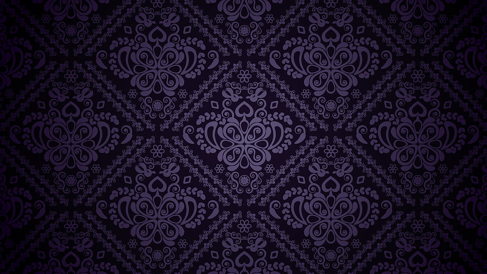 pattern, purple, abstract HD wallpaper