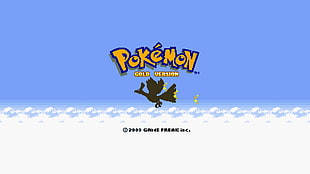 Pokemon Gold Version poster, Pokémon, Ho-Oh